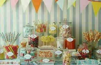mesas de dulces para inauguracion