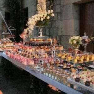 mesa de dulces para inauguracion