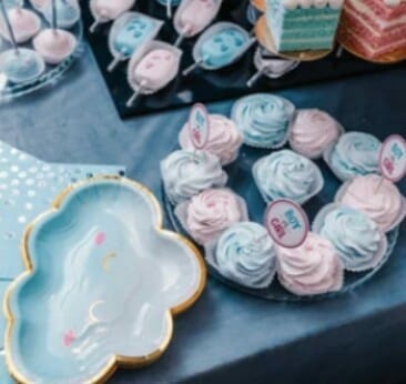 mesa de dulces para baby shower